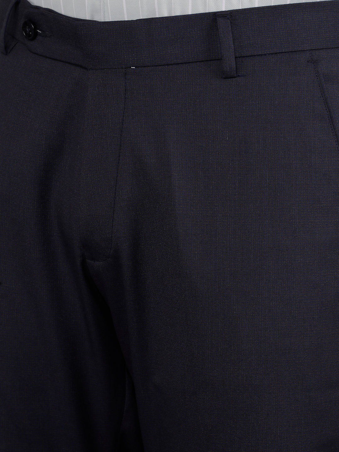 cobb mens navy blue formal trousers