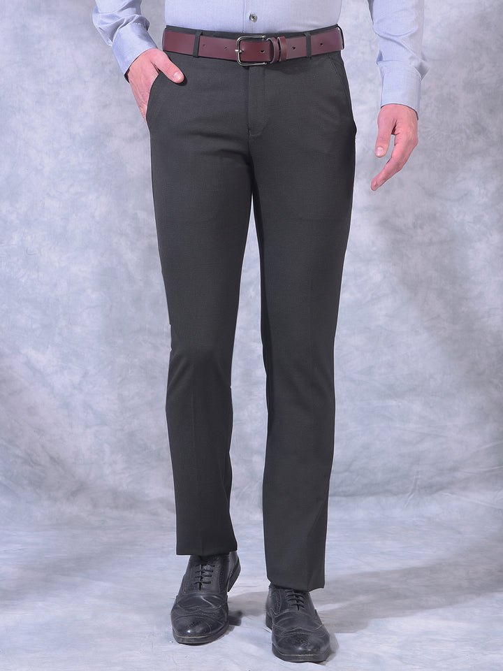 COBB DARK GREY ULTRA-FIT FORMAL TROUSER