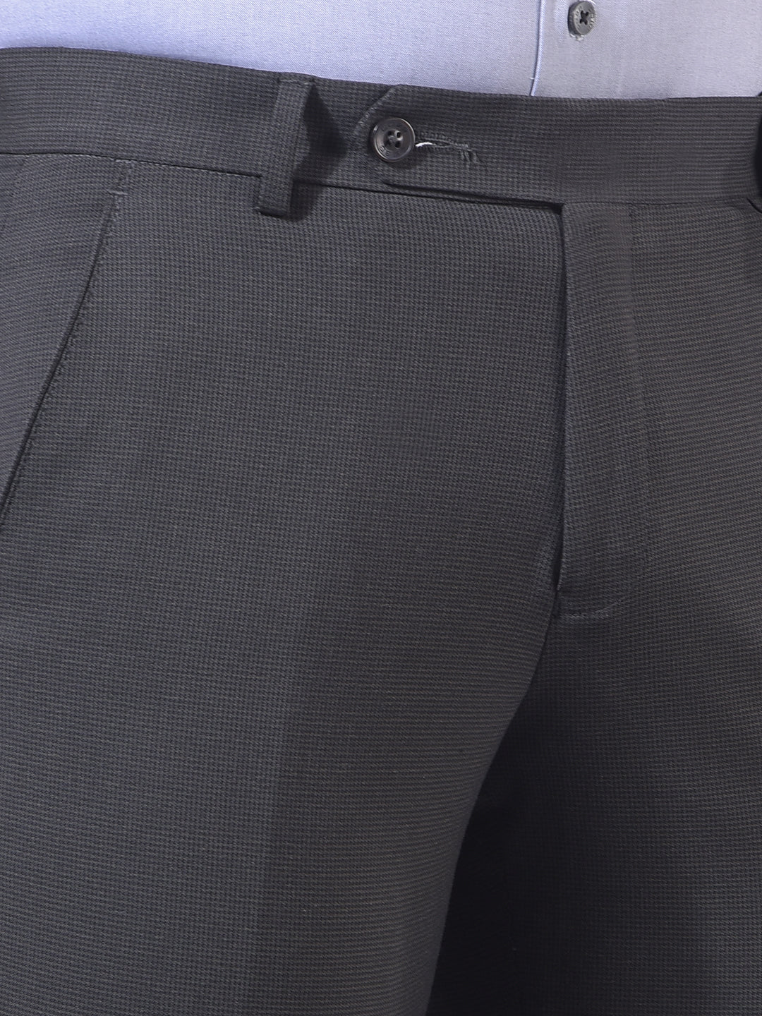 COBB DARK GREY ULTRA-FIT FORMAL TROUSER