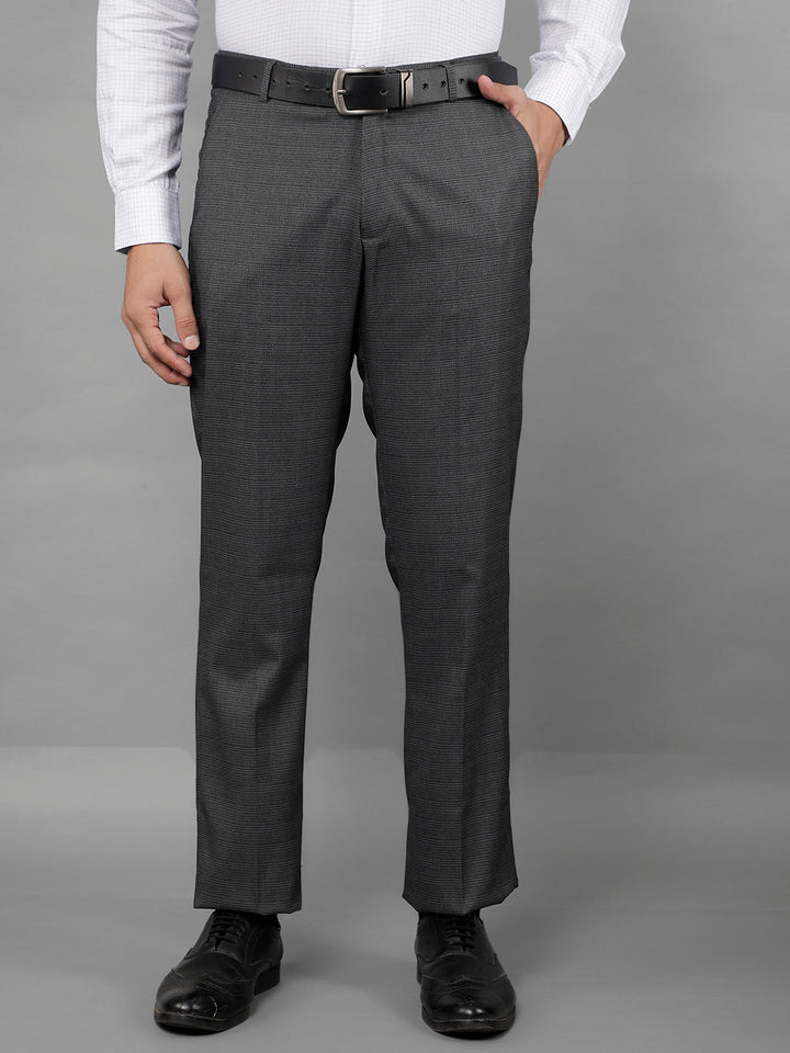 cobb mens grey formal trousers