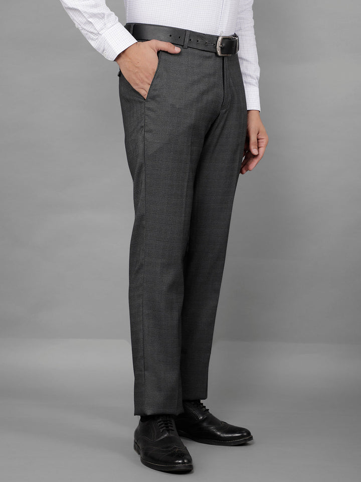 cobb mens grey formal trousers