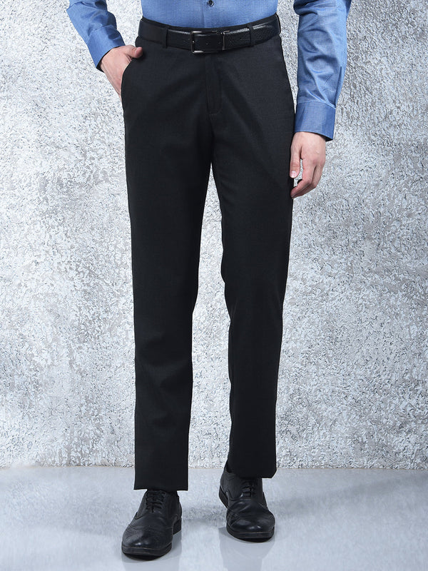cobb dark grey ultra-fit formal trouser