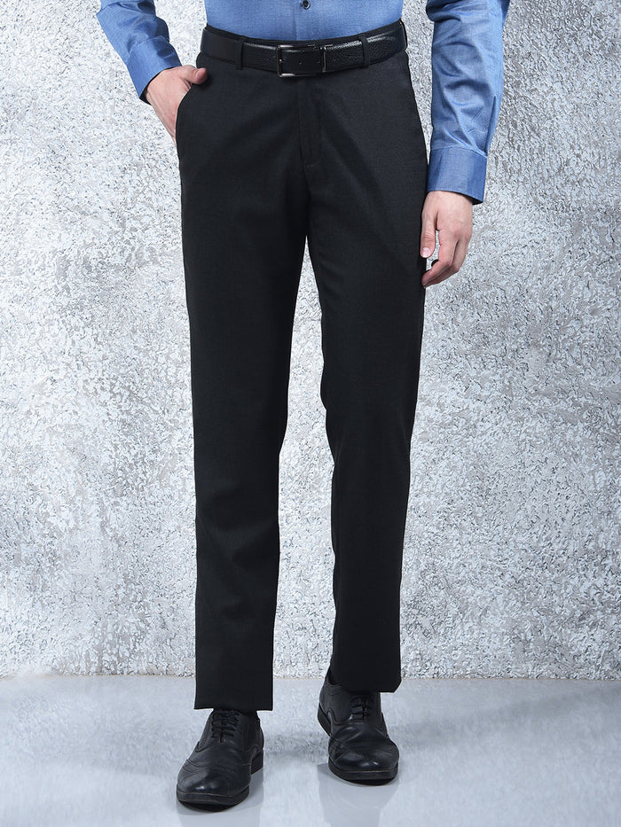 cobb dark grey ultra-fit formal trouser