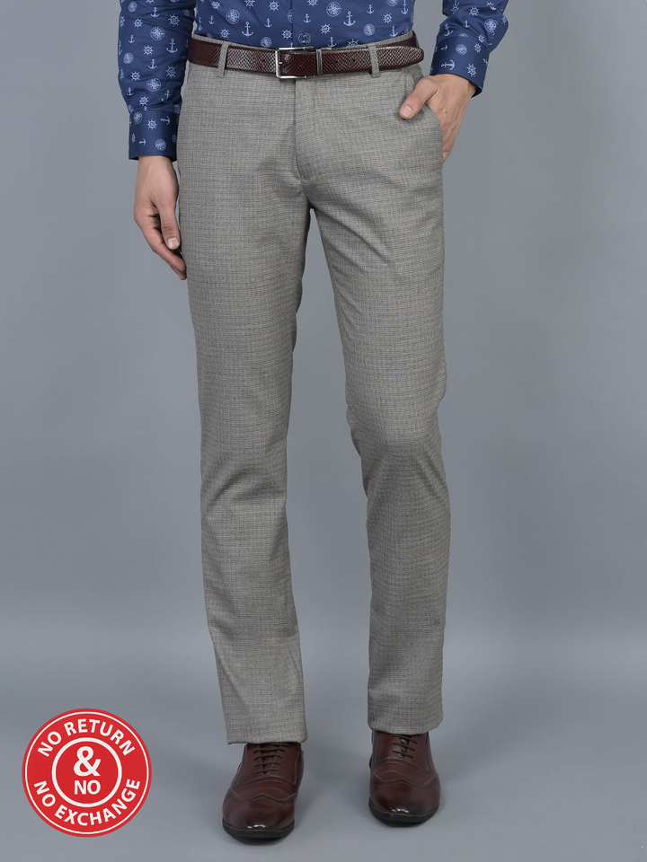 Cobb Grey Ultra Fit Formal Trouser