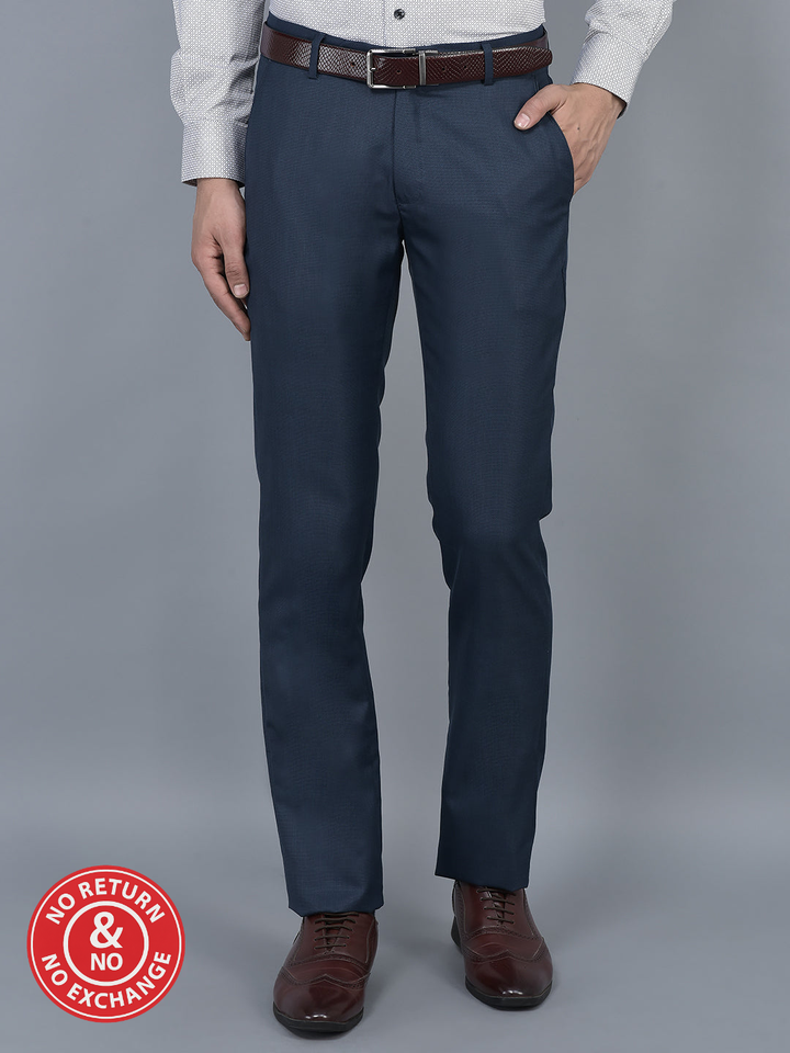 Cobb Blue Ultra Fit Formal Trouser
