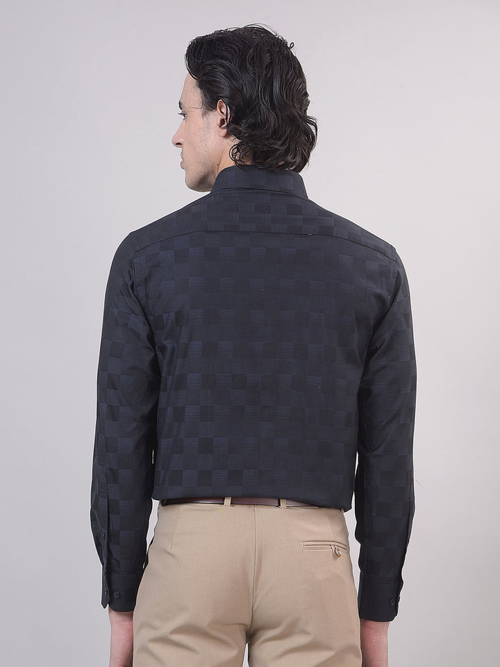 checked formal shirt