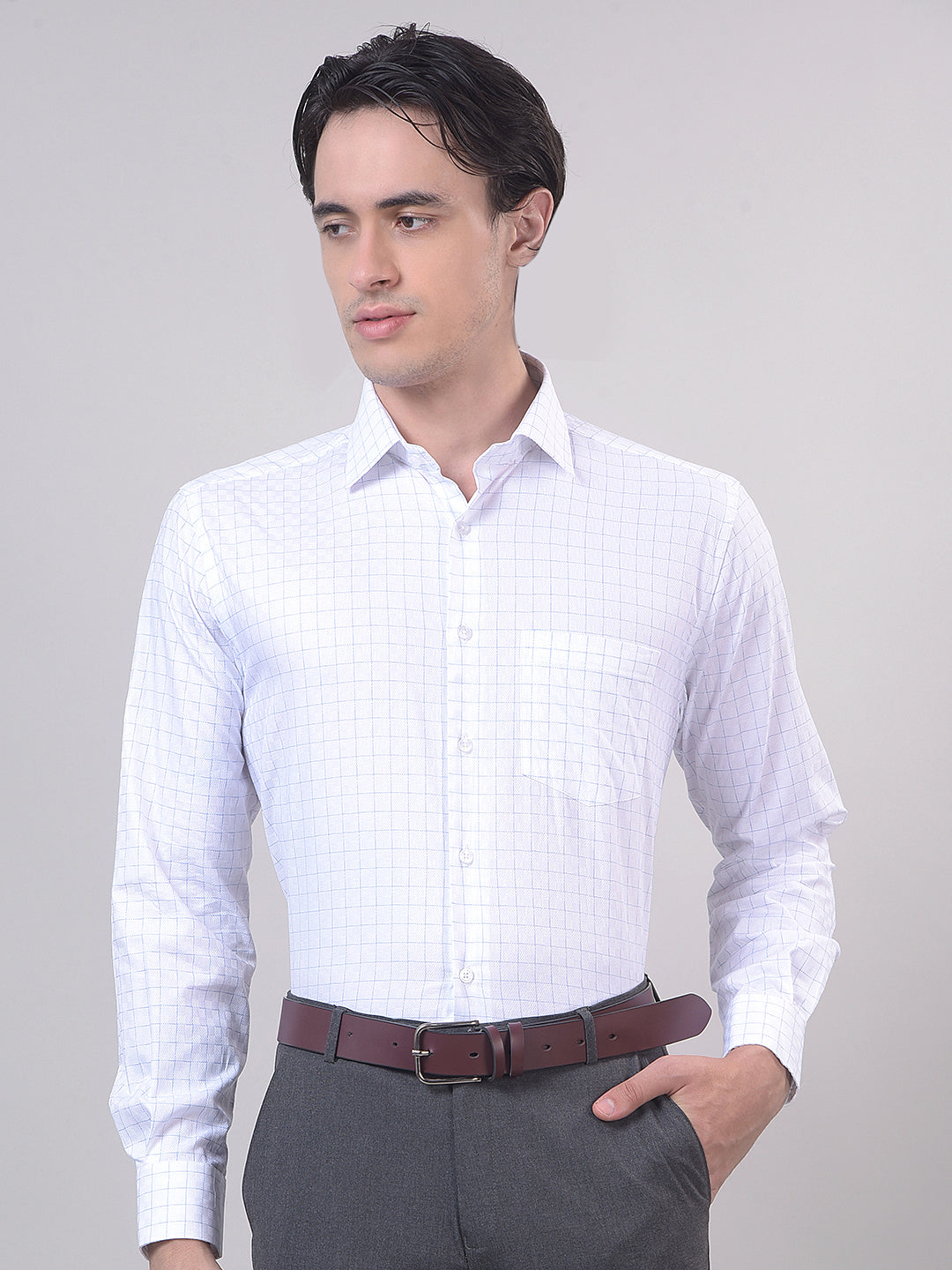 white formal shirt