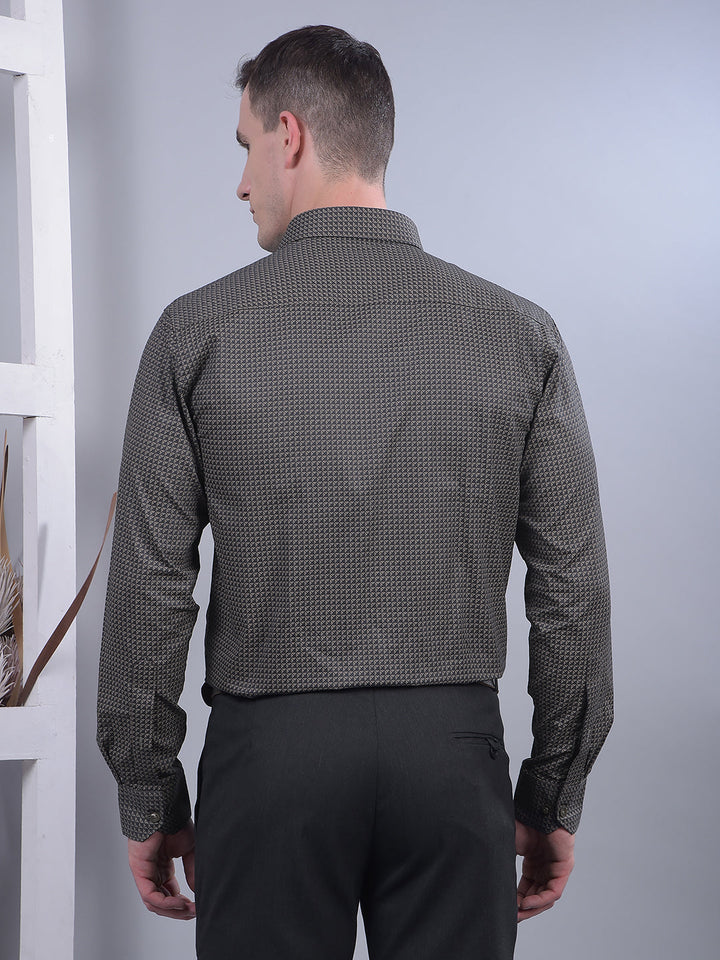 cobb coffee self-design smart-fit formal shirt