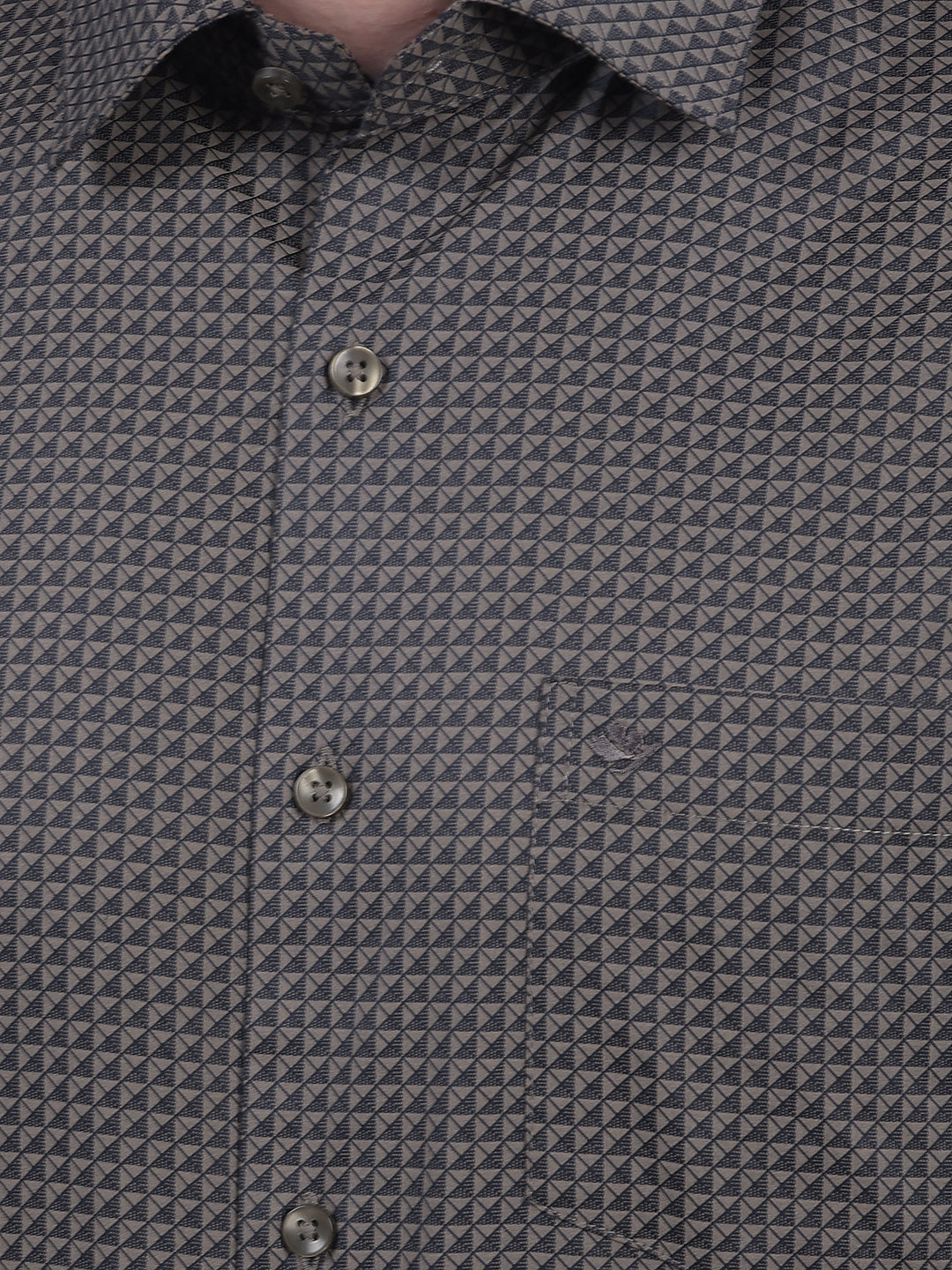 cobb coffee self-design smart-fit formal shirt