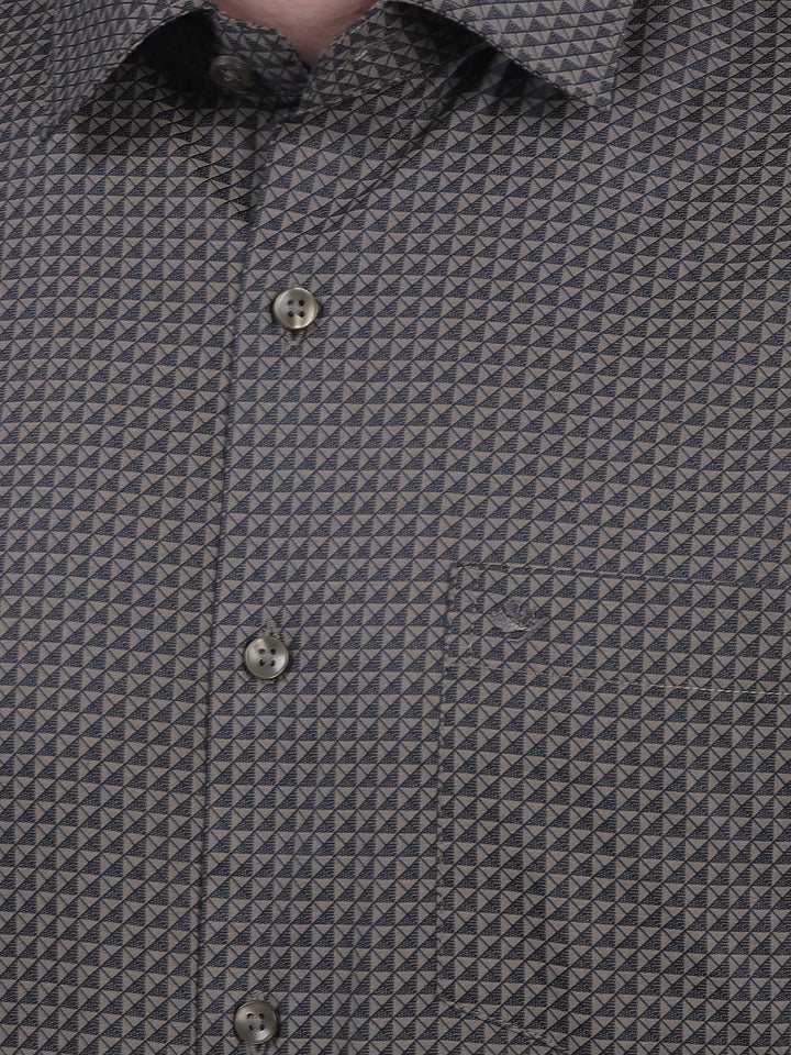 cobb coffee self-design smart-fit formal shirt