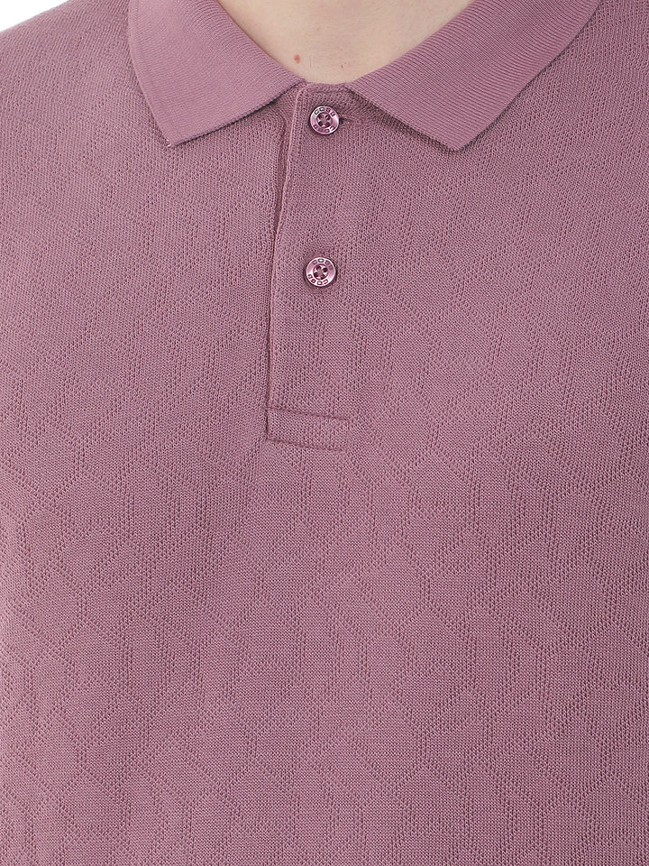moov self-design full-sleeve polo t-shirt