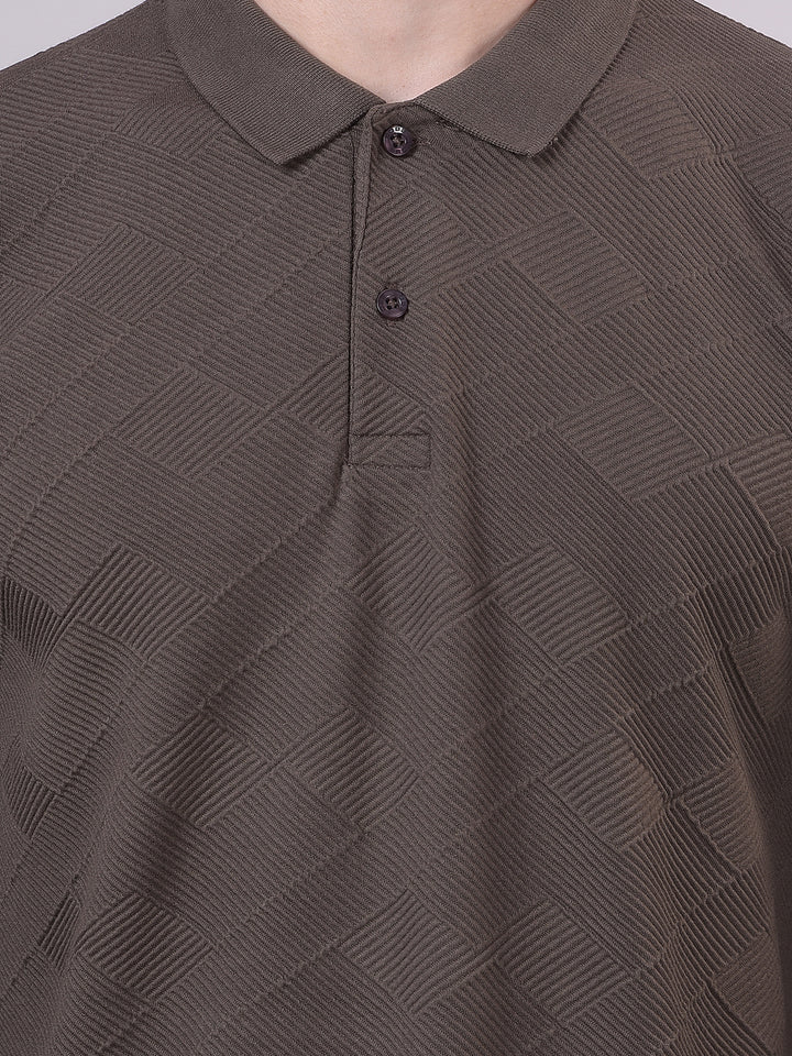 full-sleeve polo t-shirt