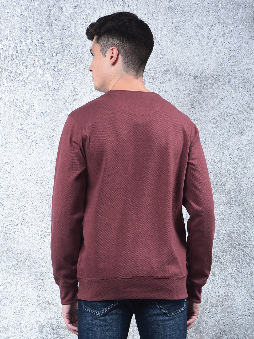 cobb solid rust full-sleeve t-shirt
