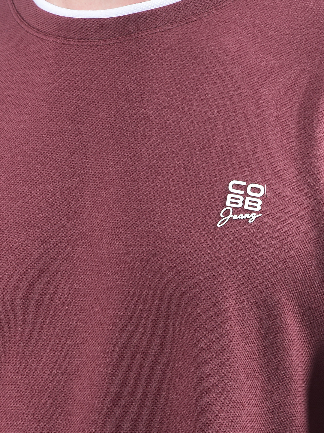 cobb solid rust full-sleeve t-shirt