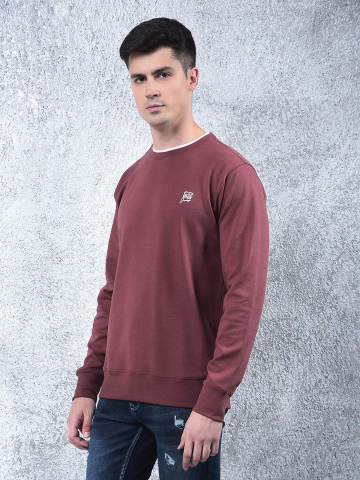 COBB SOLID RUST FULL-SLEEVE T-SHIRT
