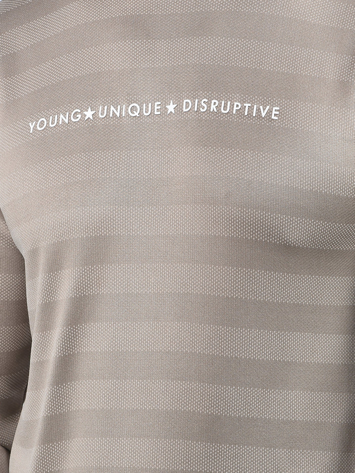 cobb beige printed full-sleeve t-shirt