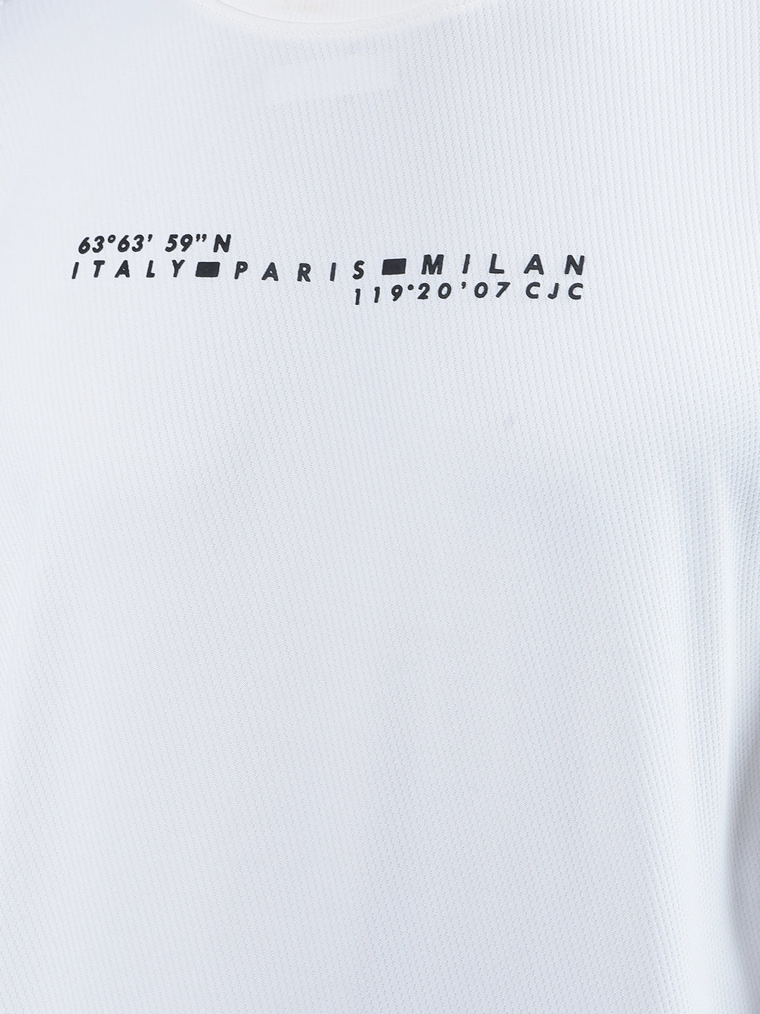 cobb off white printed full-sleeve t-shirt