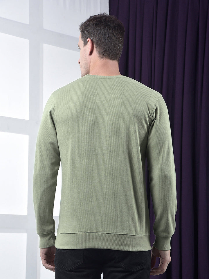 cobb pista striped full-sleeve t-shirt