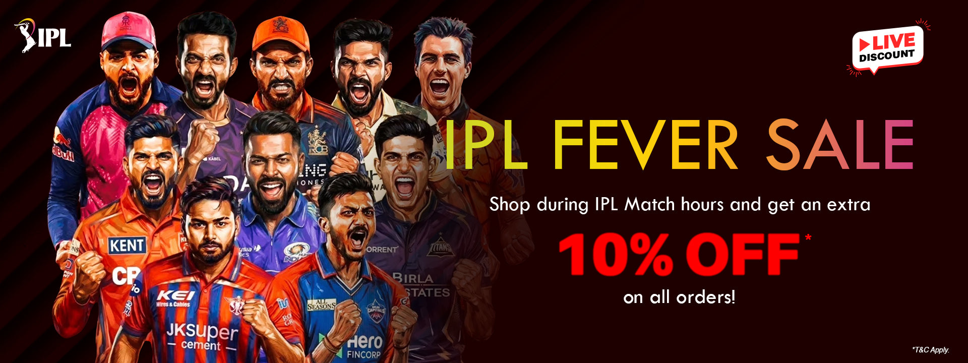 IPL 2026 SALE