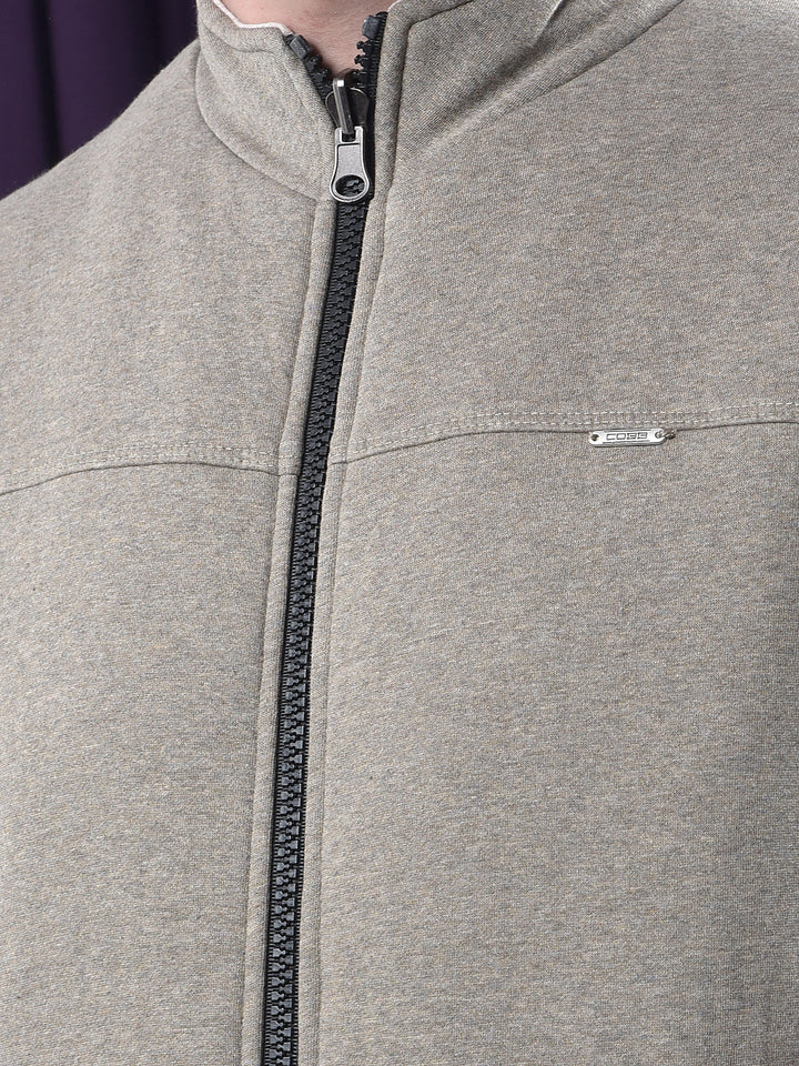 COBB SOLID BEIGE SLEEVELESS REVERSIBLE JACKET