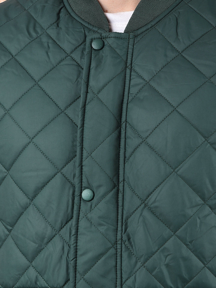 cobb bottle green sleeveless zipper jacket