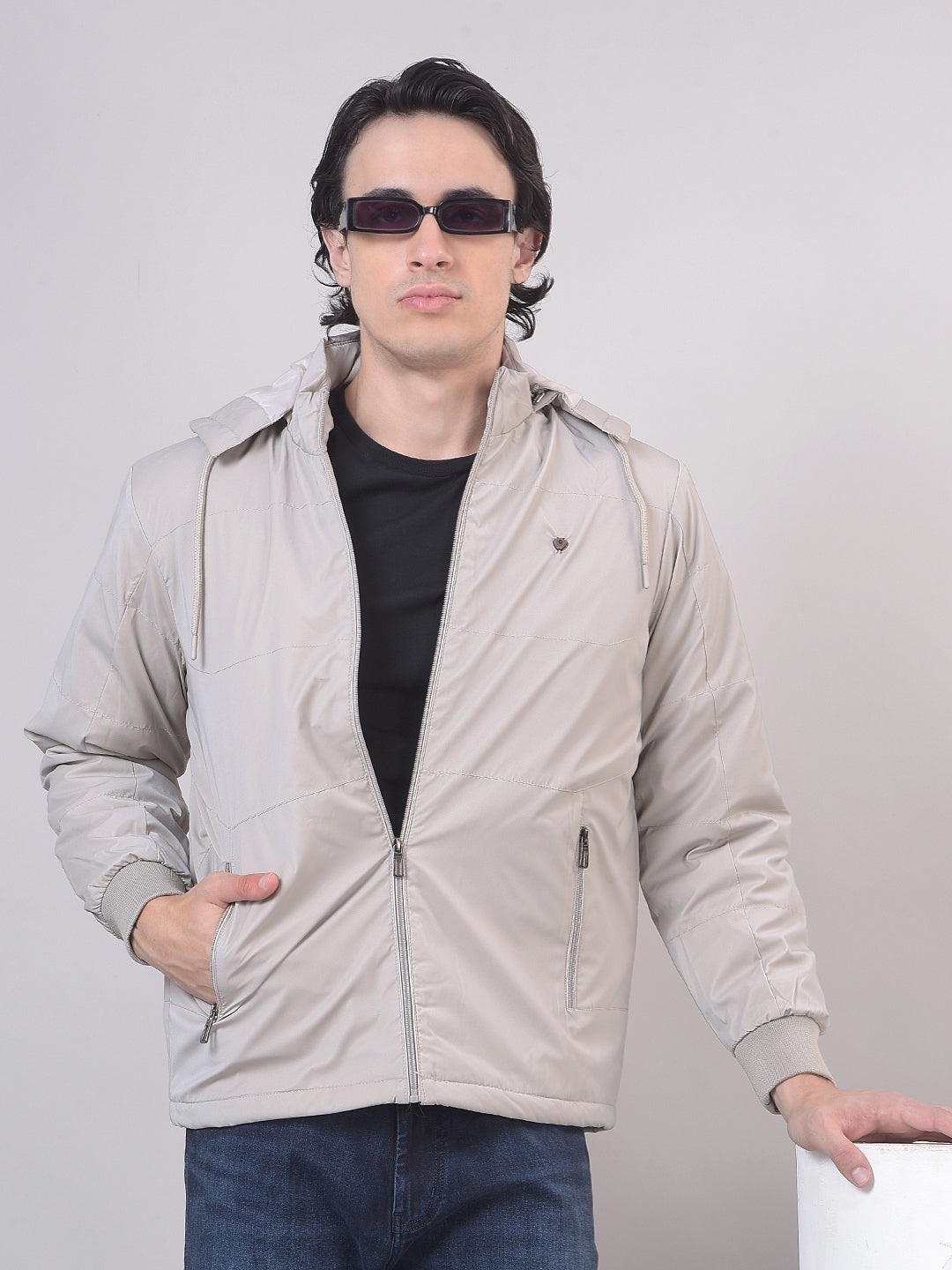 mens hooded jacket