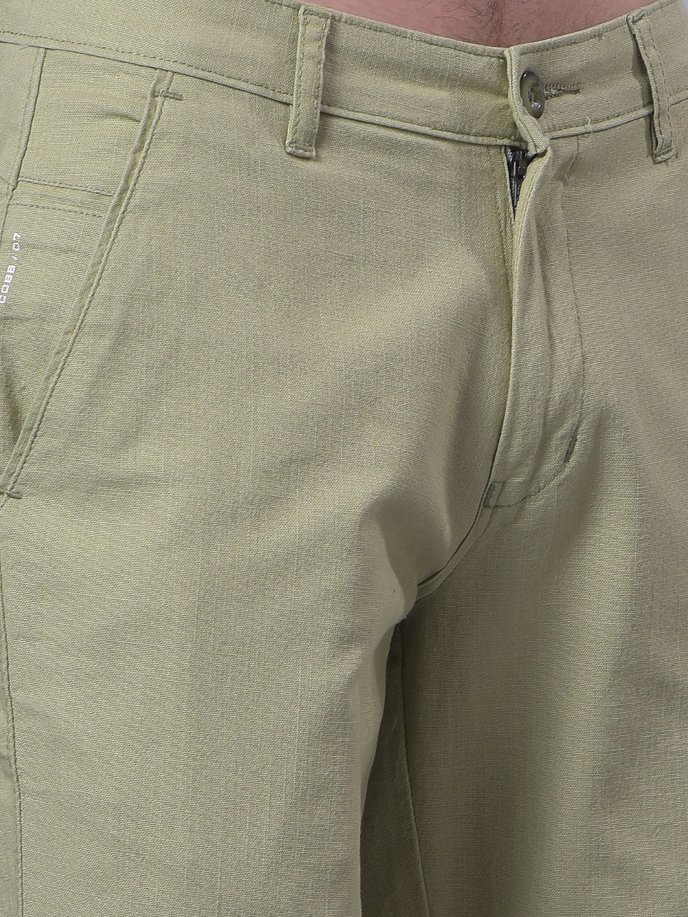 cobb pista linen ultra-fit casual trouser