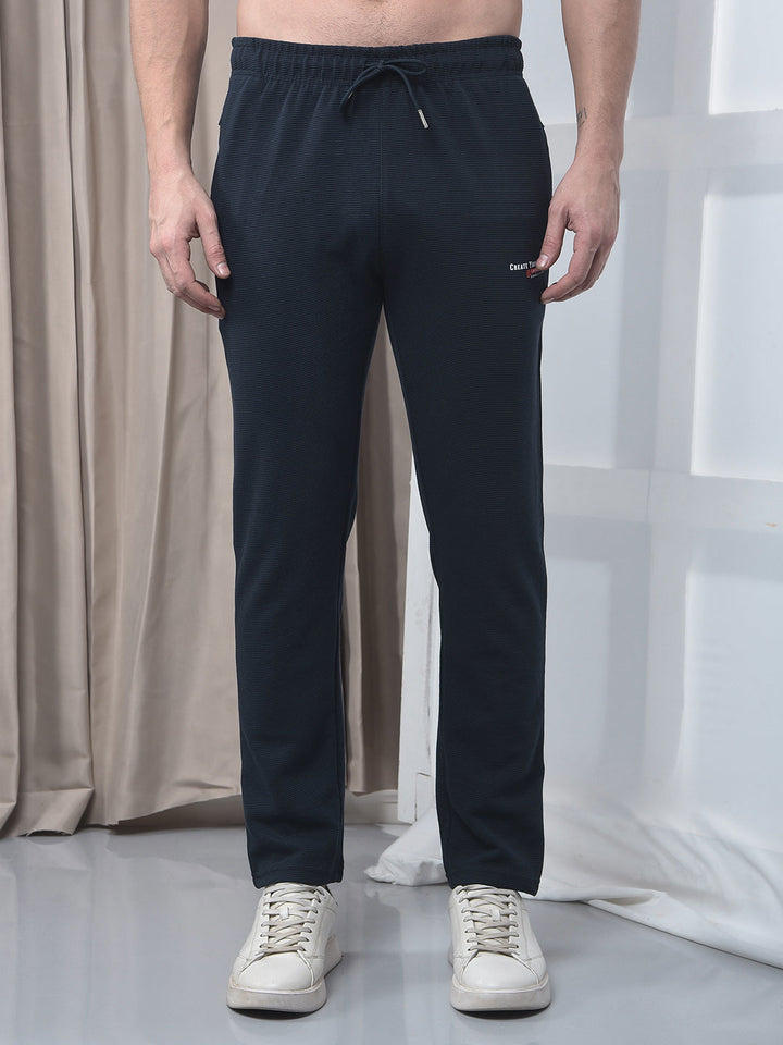 cobb navy blue striped winter lower