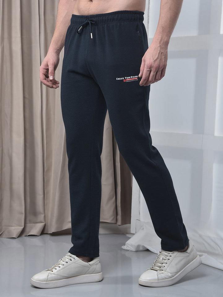 cobb navy blue striped winter lower