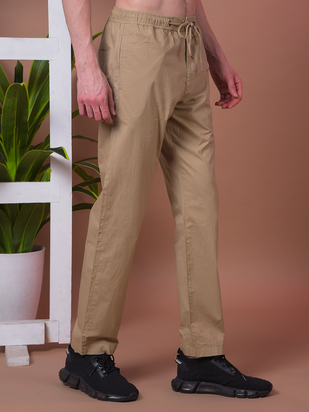 cobb solid khaki four-pocket summer lower