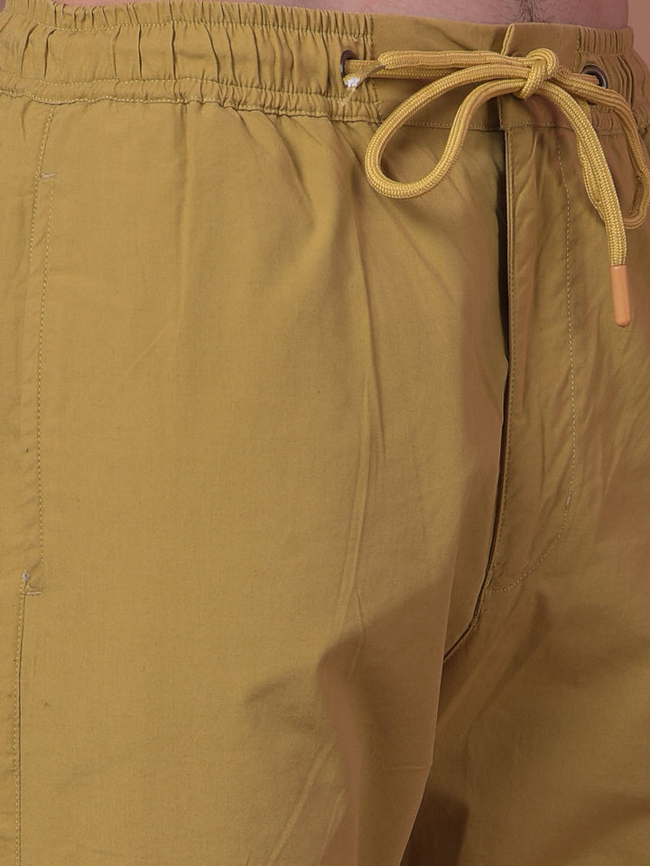 cobb solid light khaki six-pocket cargo summer lower