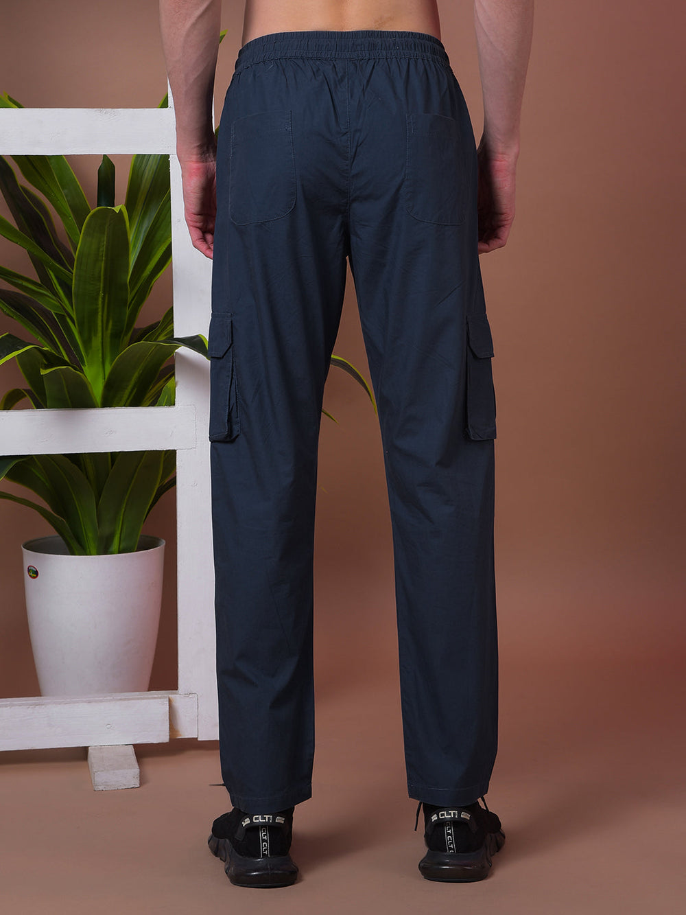 cobb solid blue six-pocket cargo summer lower