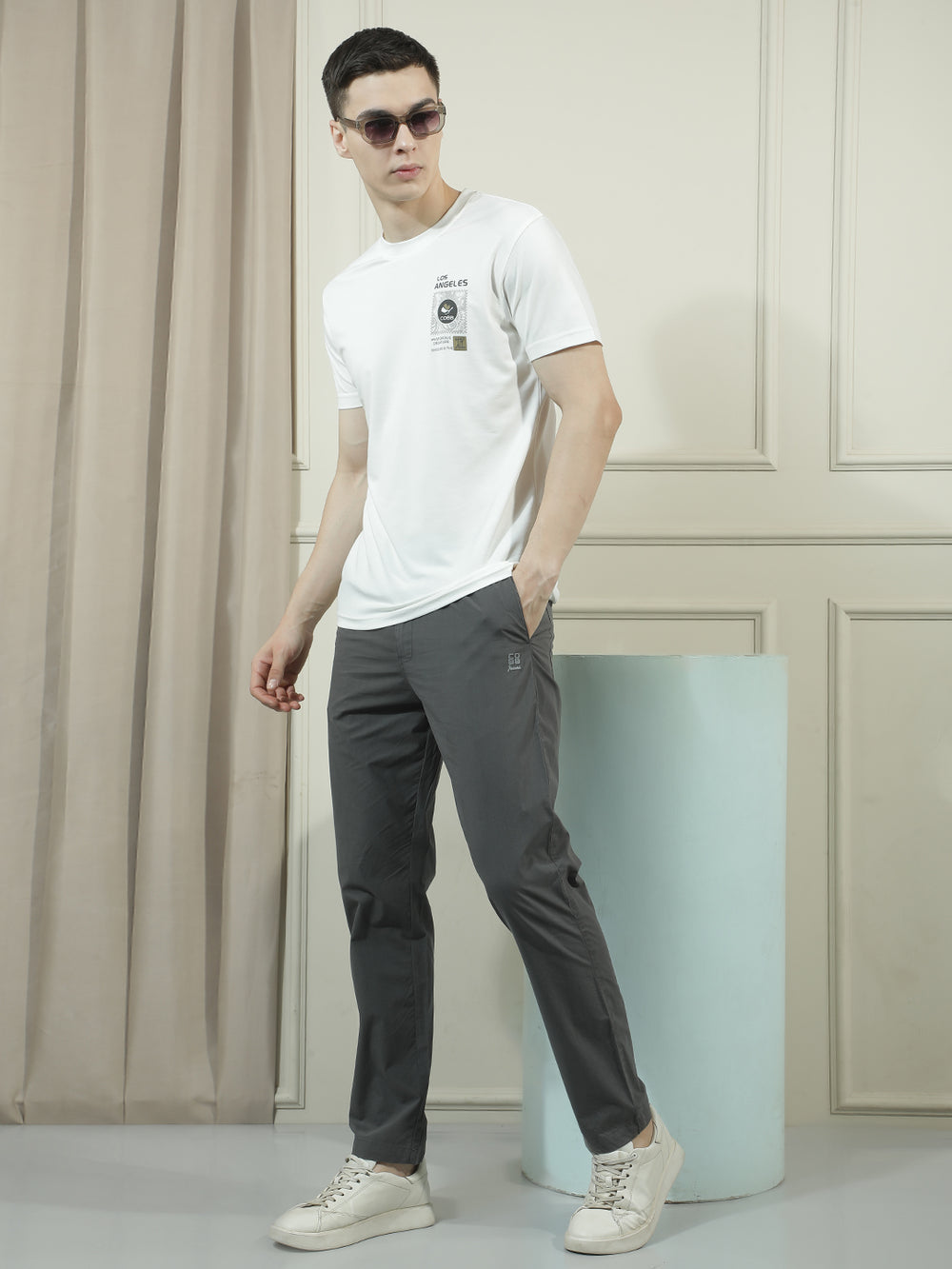cobb dark grey solid summer lower