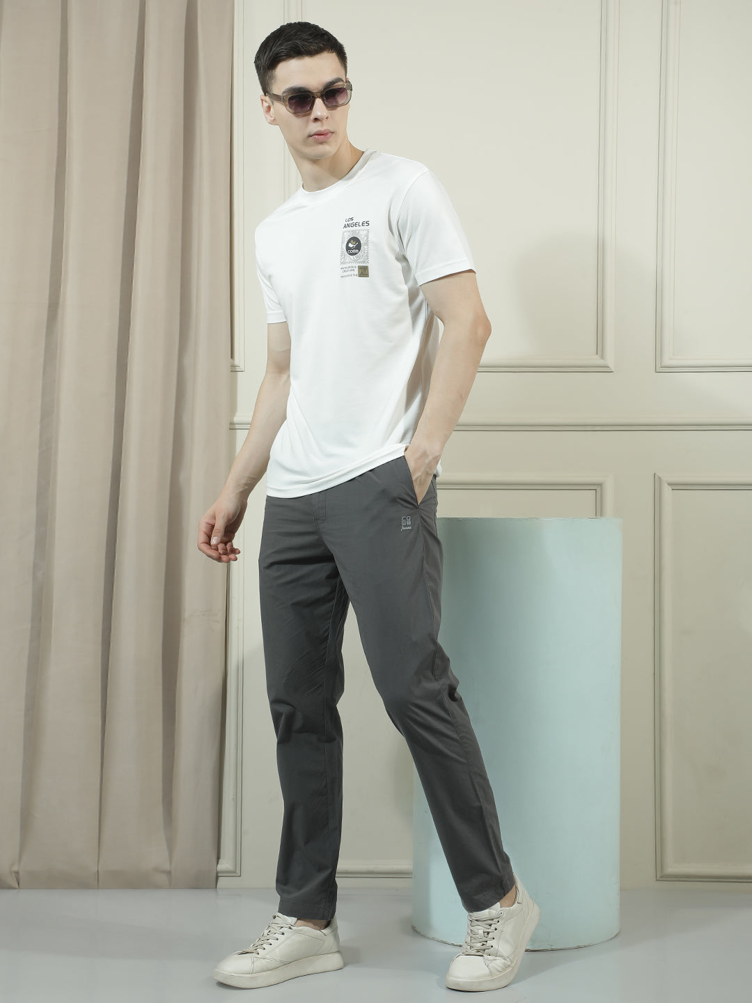 cobb dark grey solid summer lower