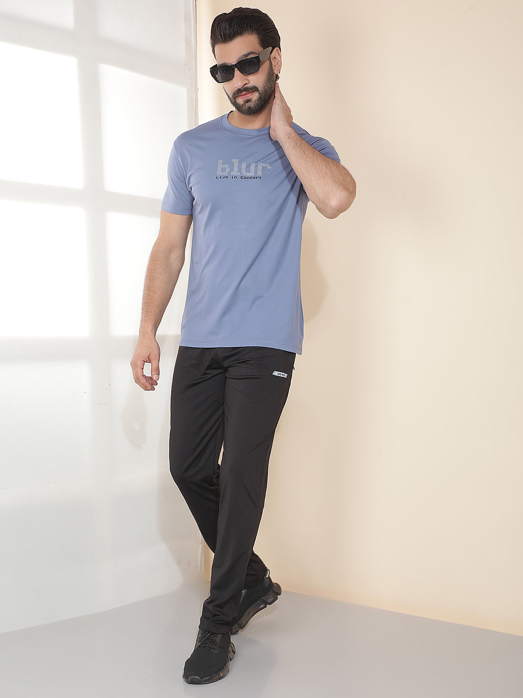 COBB BLACK SOLID REGULAR-FIT SUMMER LOWER