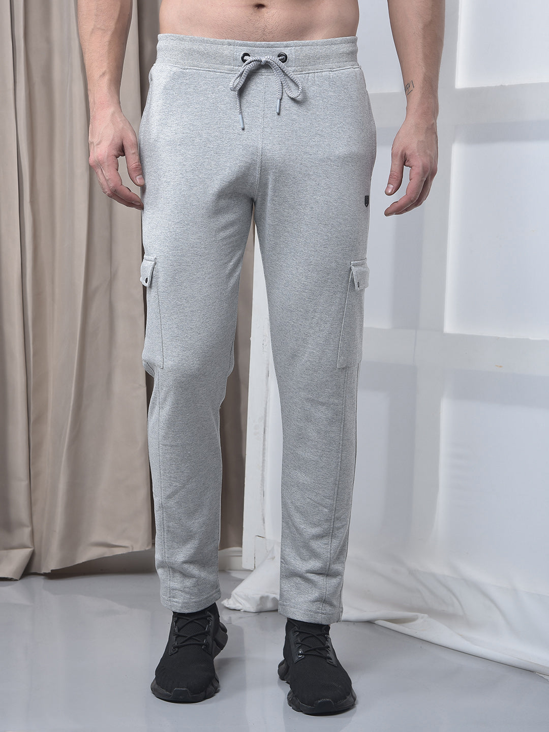 cobb solid grey five-pocket winter lower