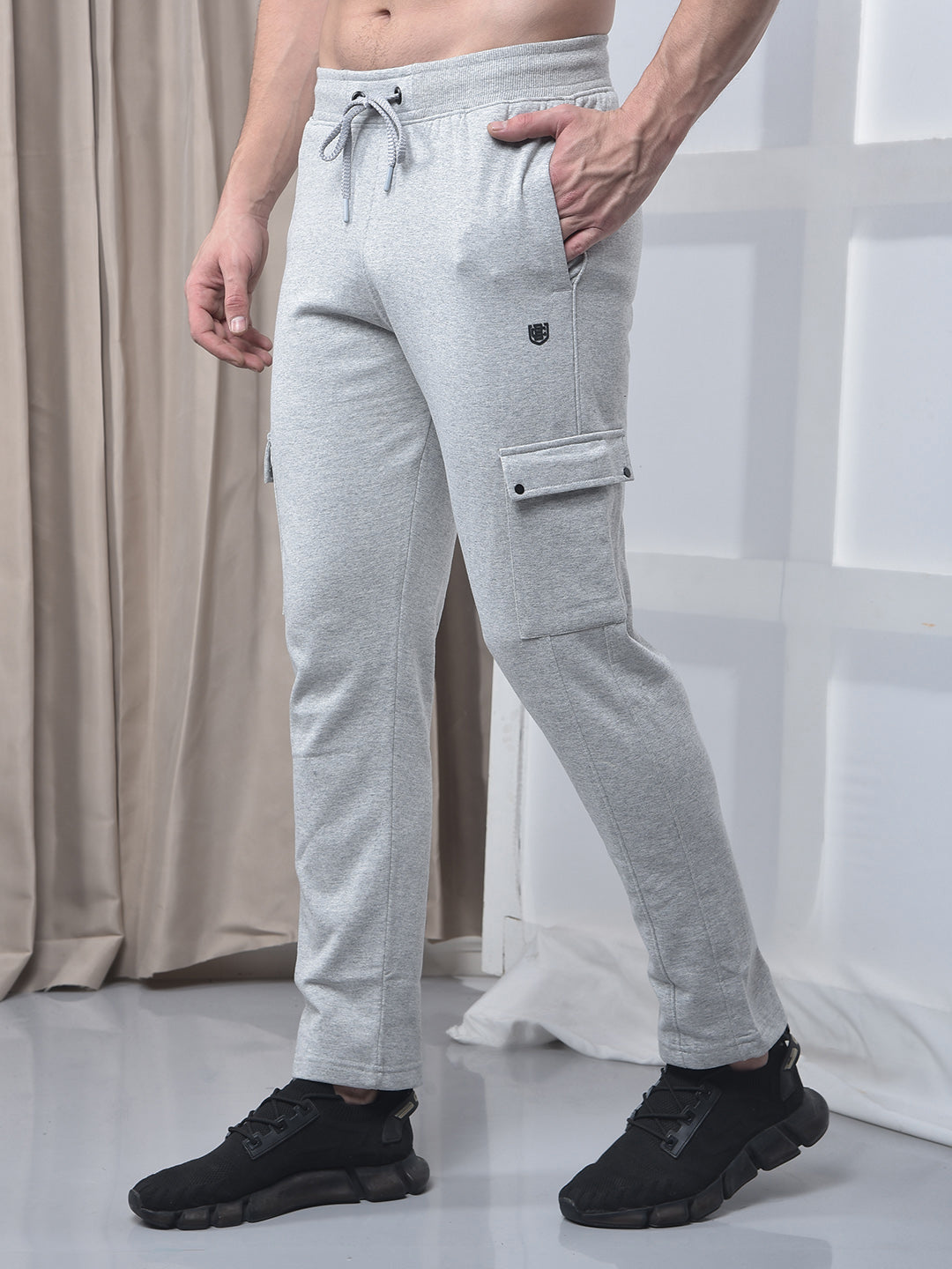 cobb solid grey five-pocket winter lower