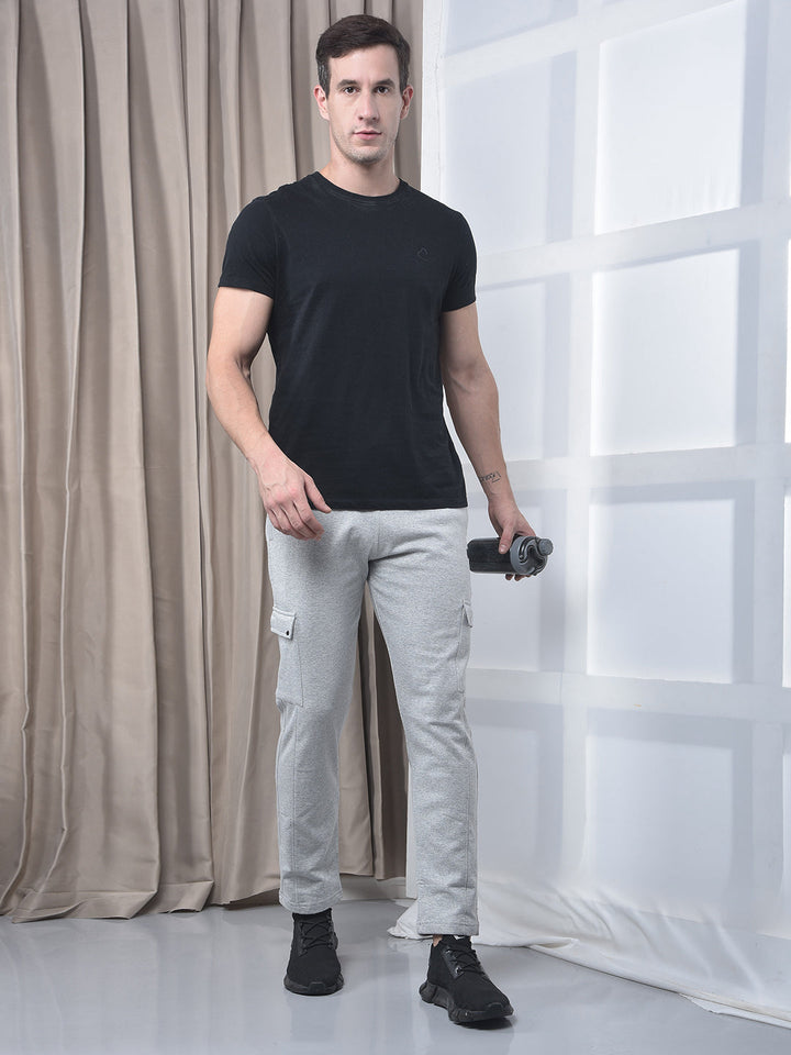 COBB SOLID GREY FIVE-POCKET WINTER LOWER