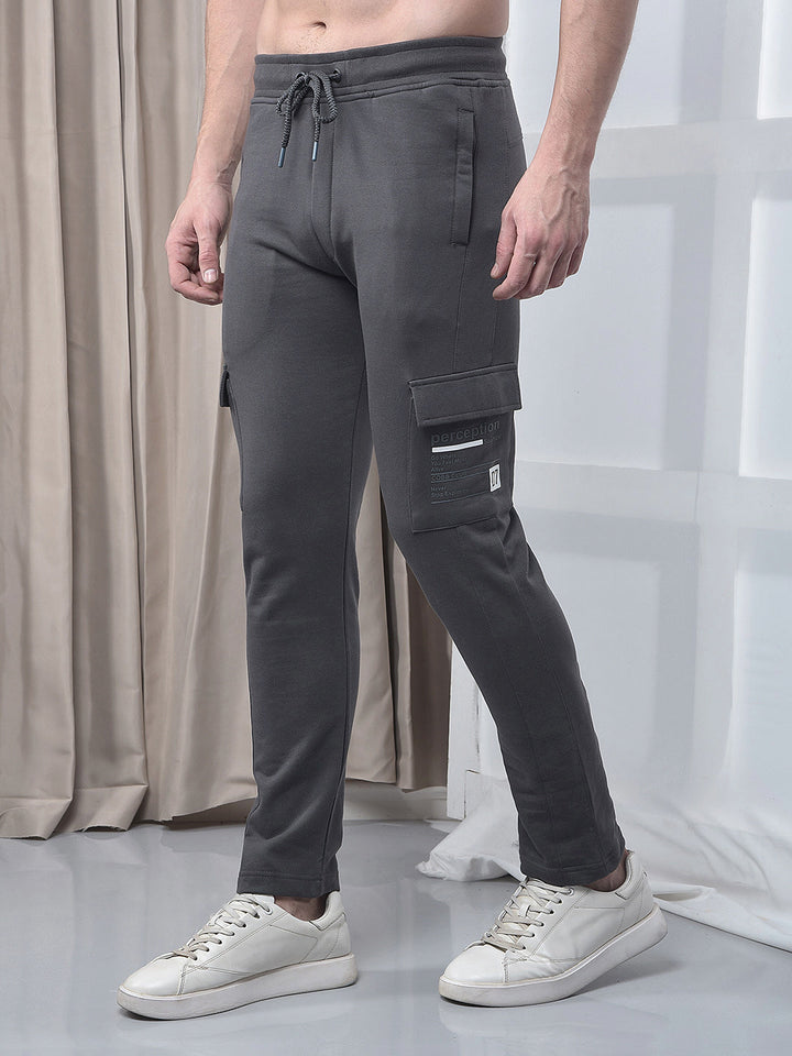 cobb solid dark grey five-pocket winter lower