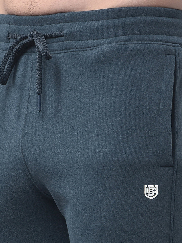 cobb solid teal blue five-pocket winter lower