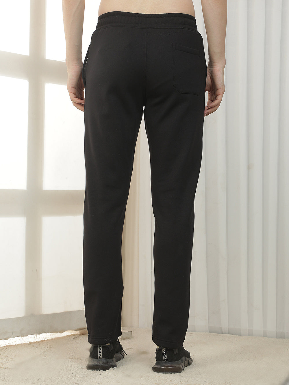 black solid winter lower