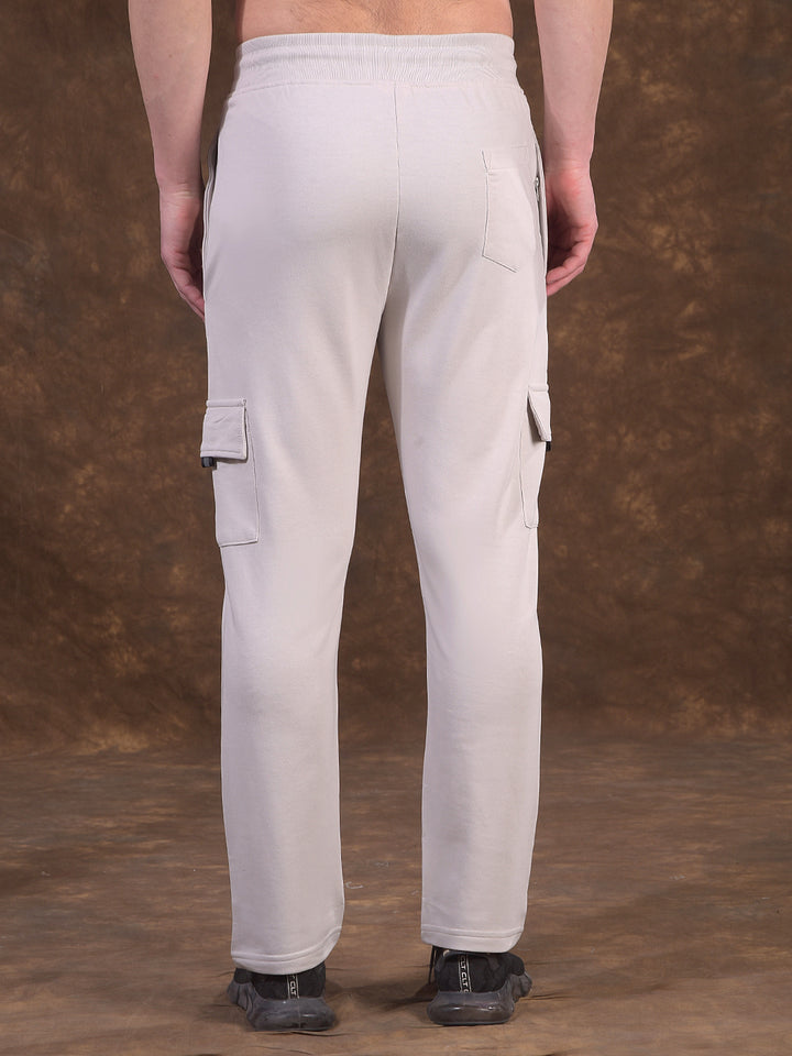 cobb light grey solid five-pocket summer lower