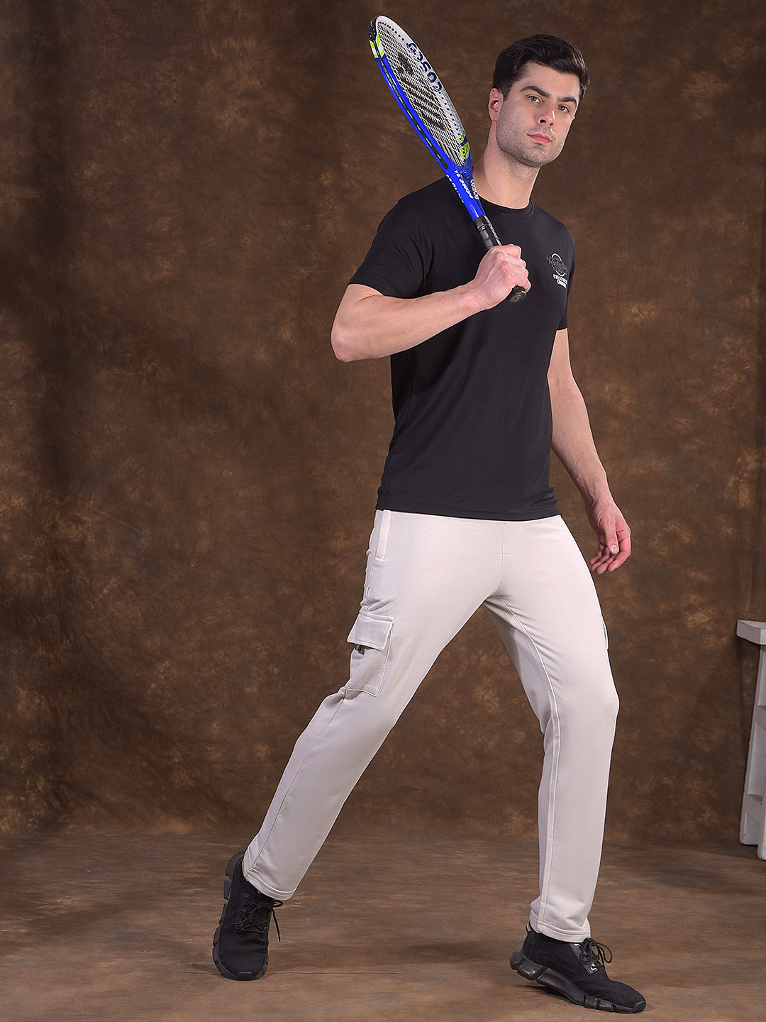 COBB LIGHT GREY SOLID FIVE-POCKET SUMMER LOWER