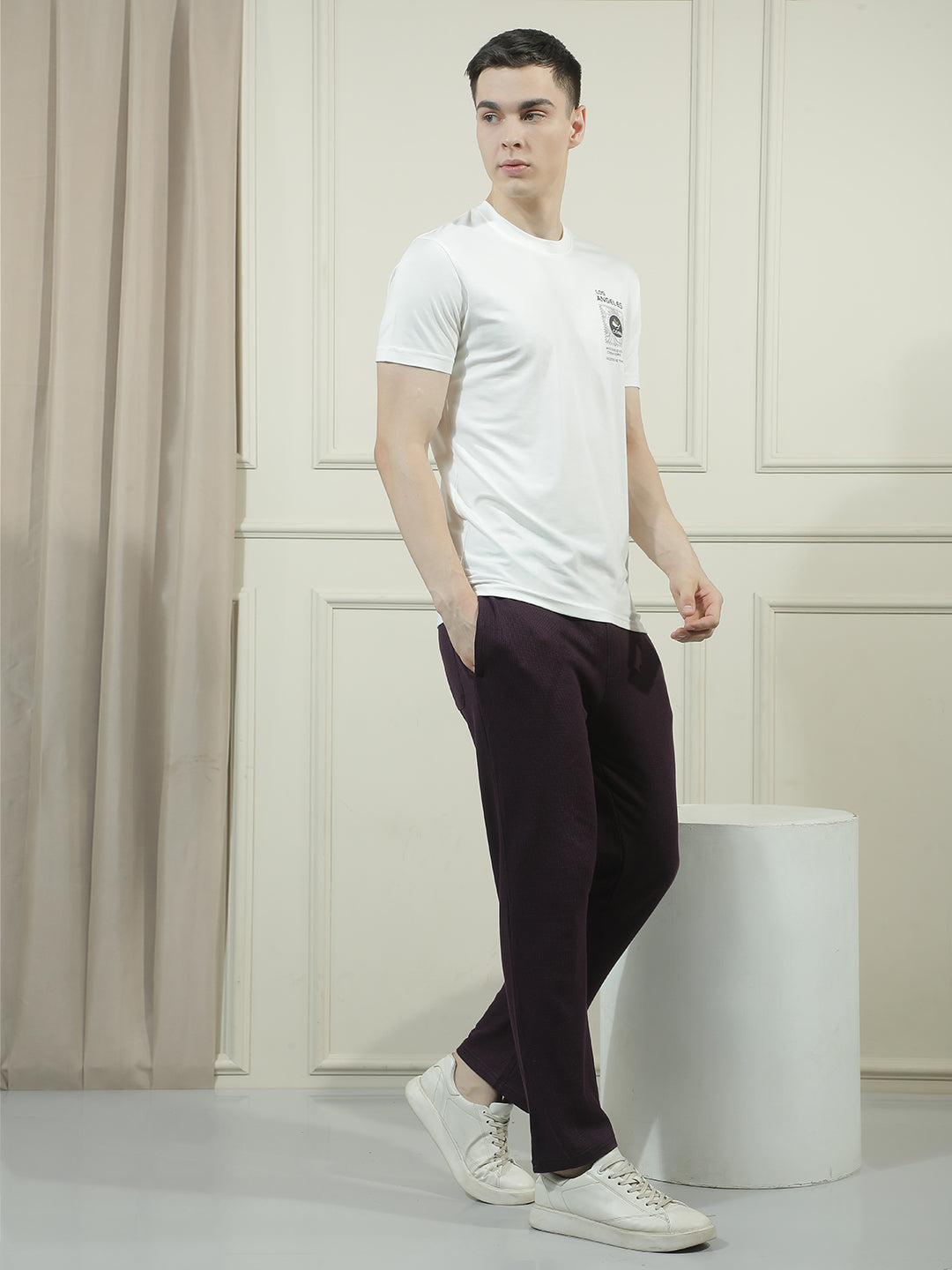 COBB BURGUNDY SOLID SUMMER LOWER