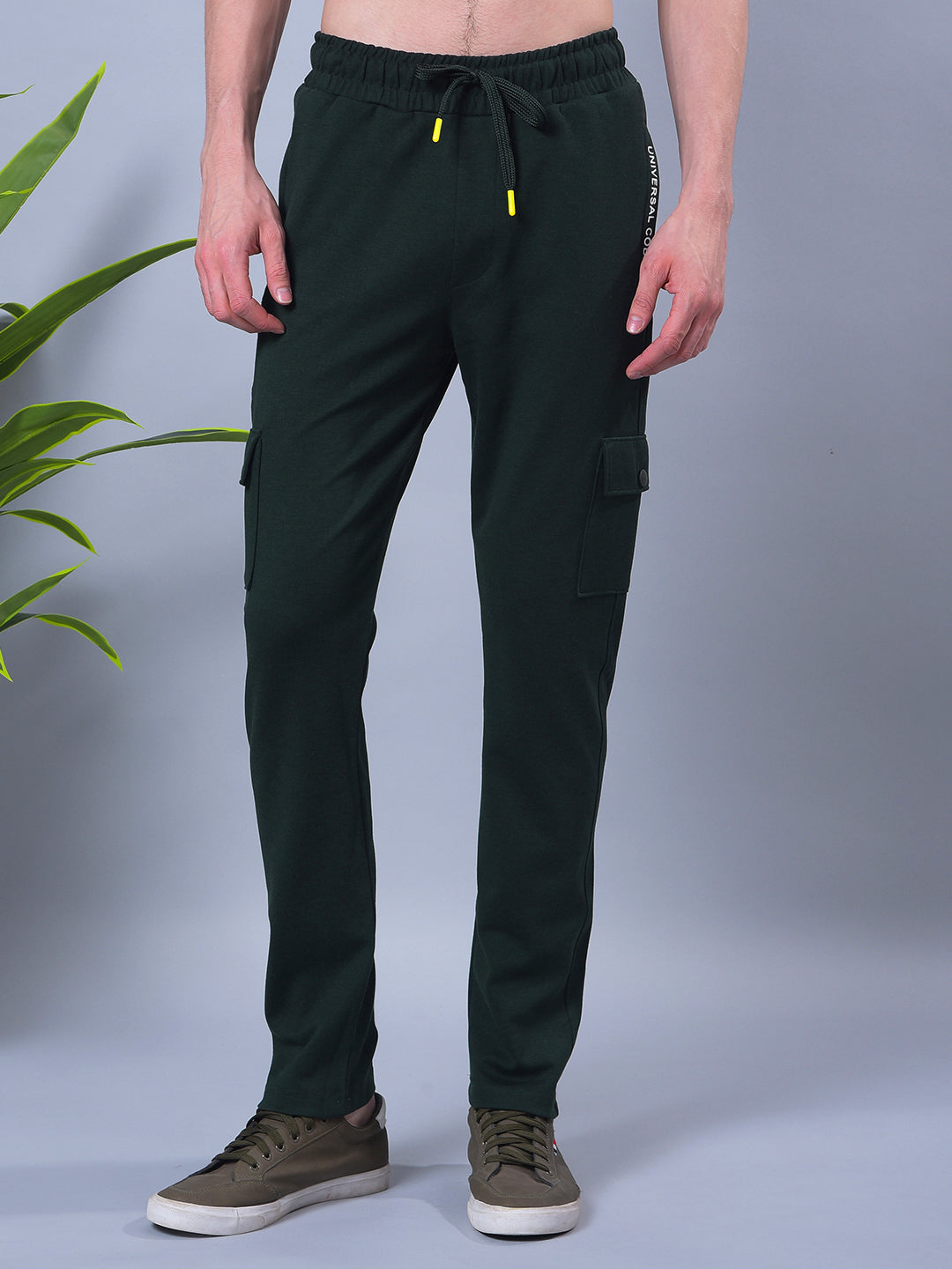 cobb bottle green printed five-pocket cargo summer lower
