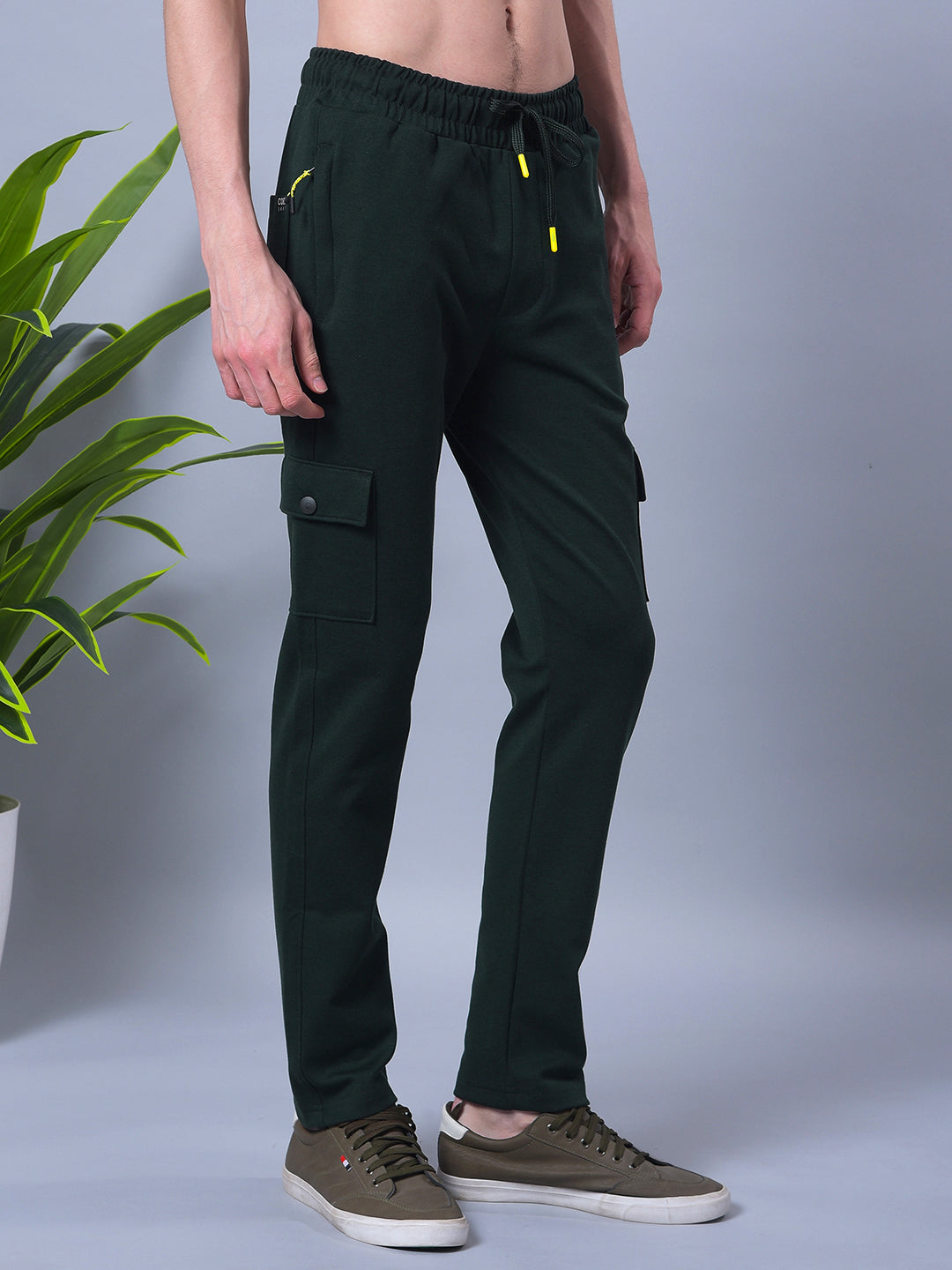 cobb bottle green printed five-pocket cargo summer lower