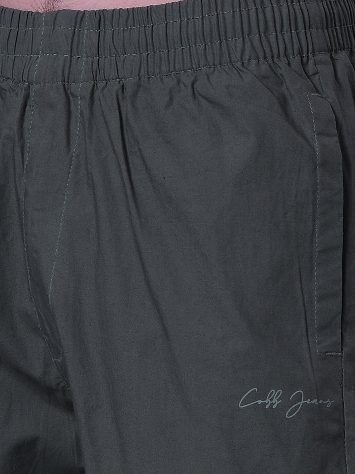 cobb solid grey four-pocket summer lower