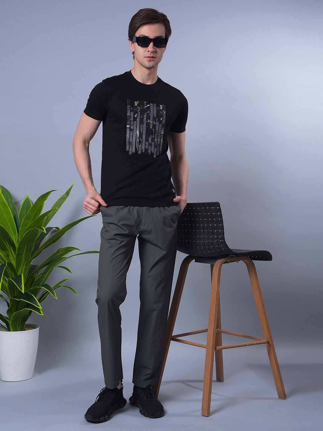 COBB SOLID GREY FOUR-POCKET SUMMER LOWER