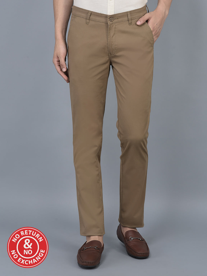 Cobb Khaki Slim Fit Chinos