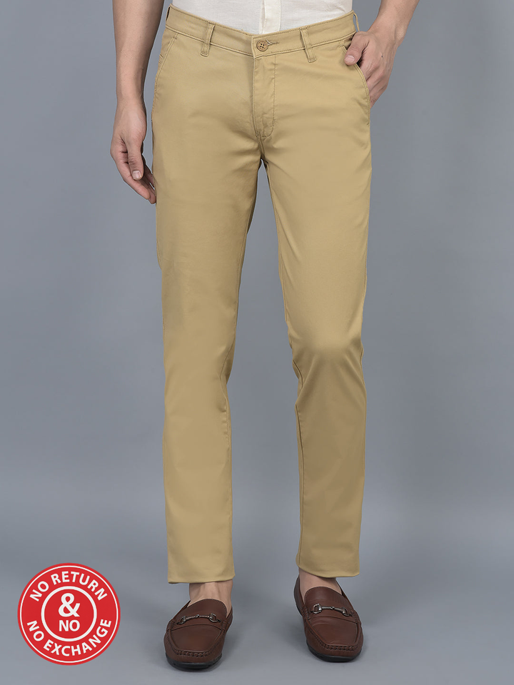Cobb Light Khaki Slim Fit Chinos